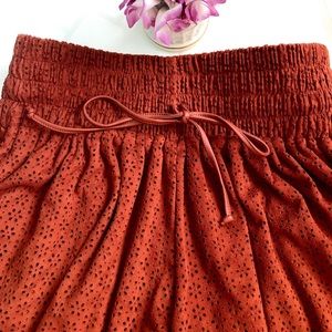 Zara Trafaluc Perforated Skorts